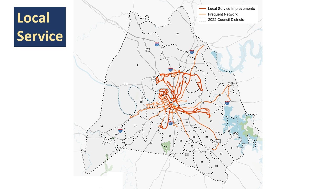 Local Service Network Impact Map