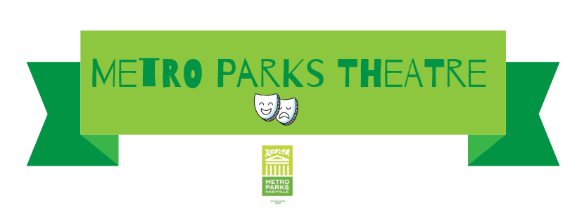 Logo and Banner for Metro Parks Theatre Division
