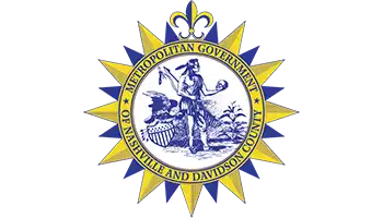 Metro seal (blue and gold)