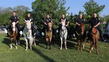 MNPD officers on horses