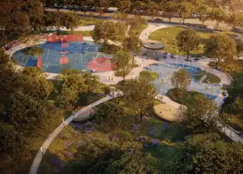 Rendering of the latest design for Madison Station Park