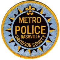 NASHVILLE DAVIDSON COUNTRY METRO TENNESSEE POLICE STATE POLICE PATCH 