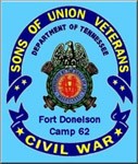 Sons of Union Veterans - Civil War - Fort Donelson Camp 62 badge