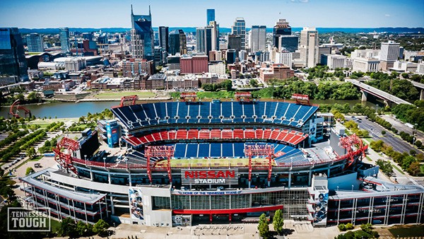 Photo of the Nissan Stadium