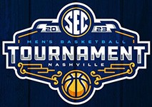 2023 SEC Mens Basketball Tournament logo