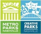 small logos, Metro Parks and Creative Parks Nashville