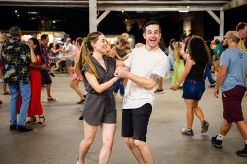 people dancing at the Big band Dance