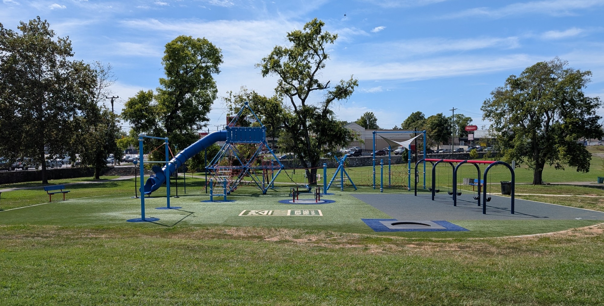 New 5-12 playground at Coleman Park