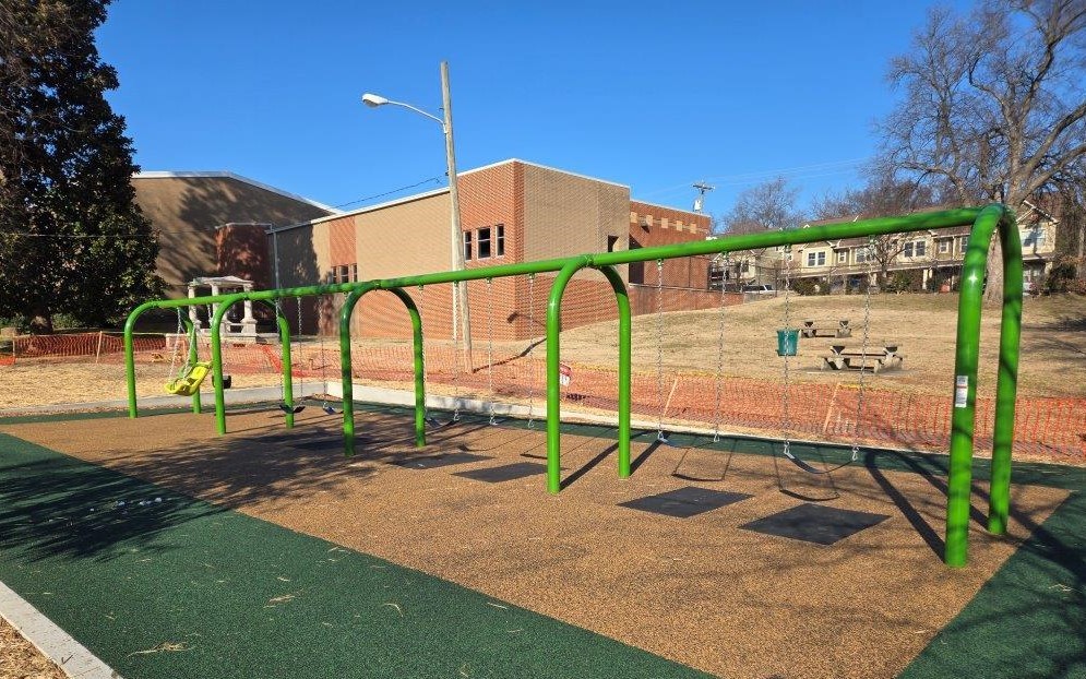 New swings at Dudley Park