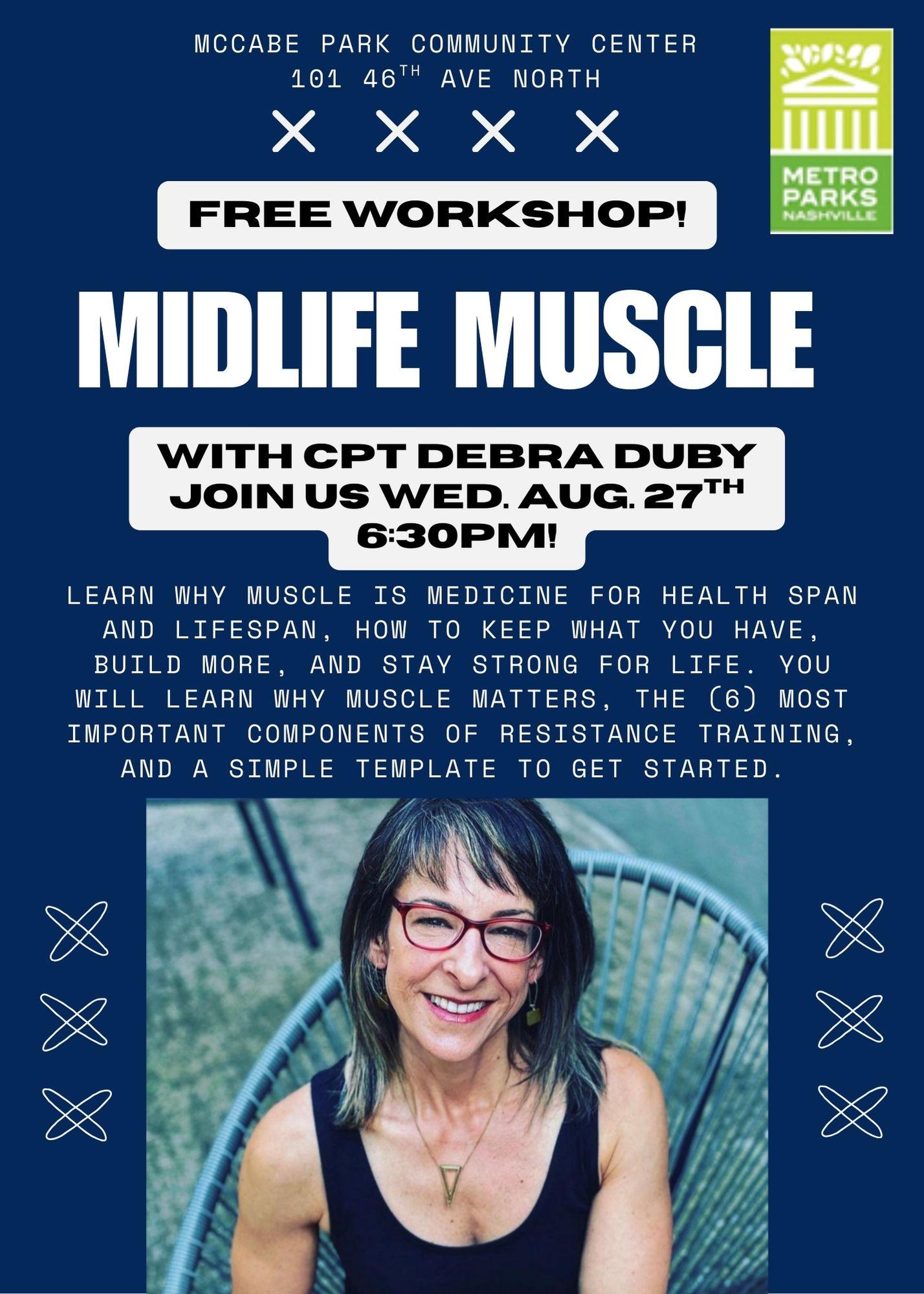 Midlife Muscle Workshop