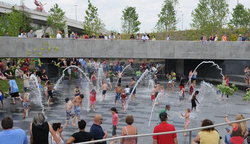 Photo of Wasioto Park spray pad