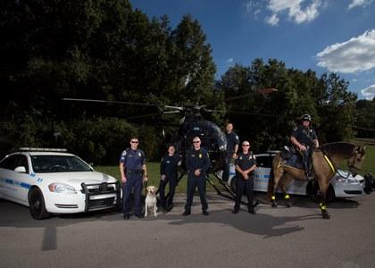 Photo of Aviation and Special Animal Operations team
