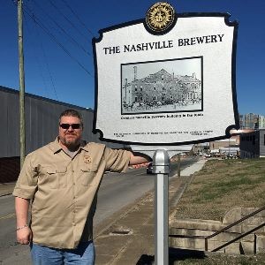 Brewery Historical Sign