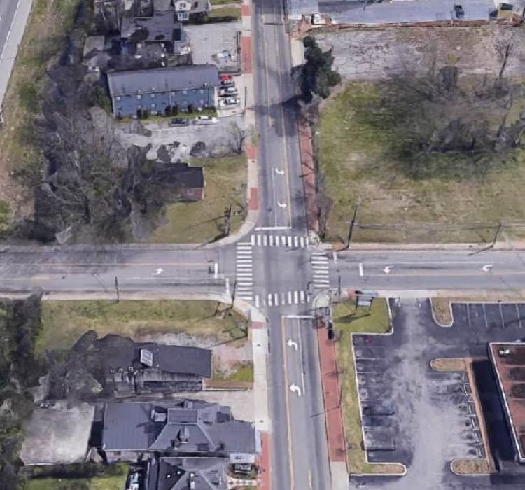 Jefferson Street/21st Ave N Intersection