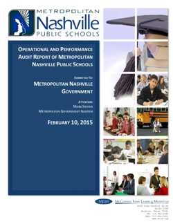 MNPS Audit Report Cover 2015