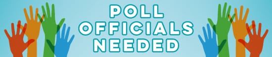 Poll Officials Needed Poster