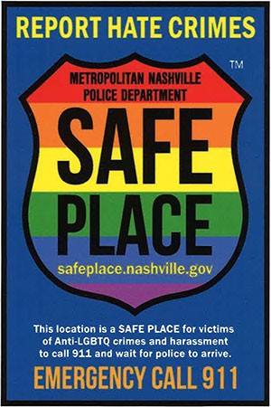 Safe Place Decal