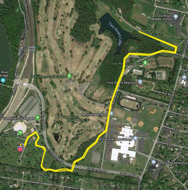 Two Rivers Park Course - Run/Walk