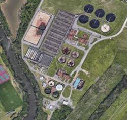 Wastewater Plant Aerial