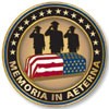 Image of Memoria in Aeterna challenge coin