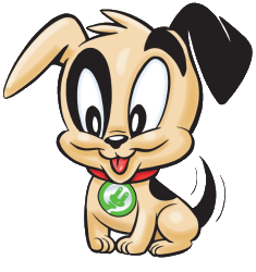 Cartoon Puppy for Socket