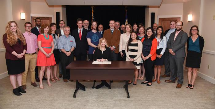 Complete Streets Executive Order Signing