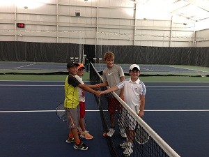 Tournament photo boys shaking hands