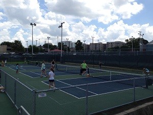 Tournament photo kids playing ground level