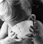 Disaster Relief - Feeding Child