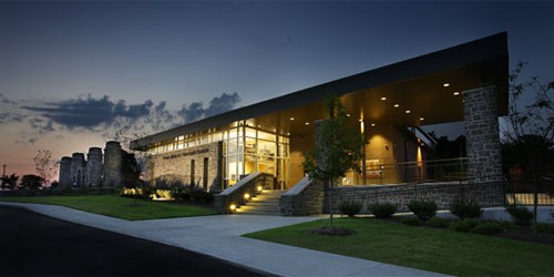 Fort Negley Visitors Center - Sunset