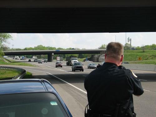 Aggressive Driving Unit - Officer at Work