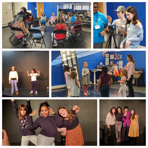photos of theater kids acting and singing