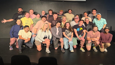 A picture of the Improv participants
