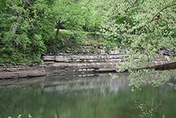 Photo of river at park site