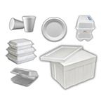 different styles of foam container