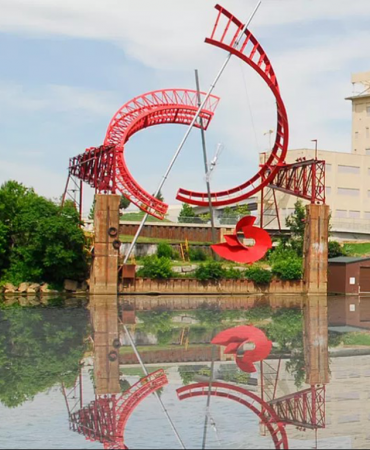 "Ghost Ballet" sculpture