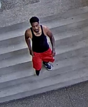 Suspect after changing clothes