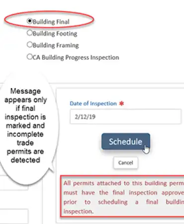 Screenshot of Final Valuation Tool process