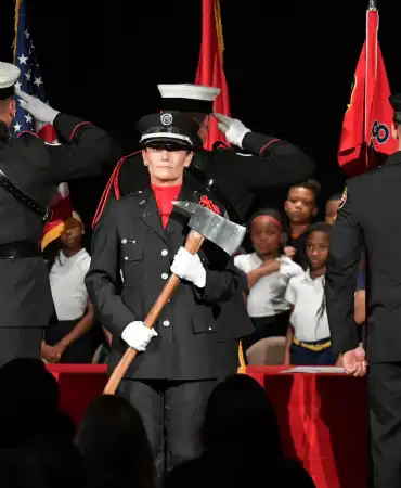 firefigher graduation ceremony