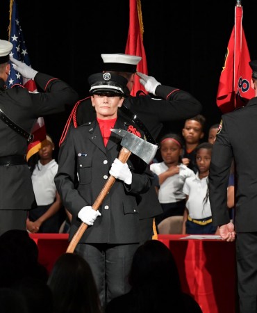 firefigher graduation ceremony