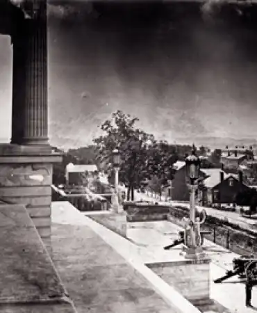 Fort Negley from state capitol