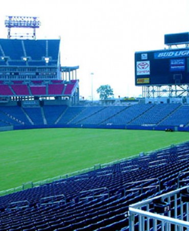 empty Nissan Stadium
