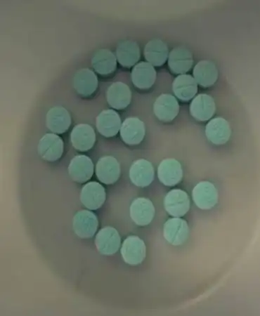 Evidence submission of counterfeit tablets