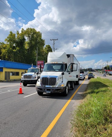 Semi-Truck on Murfreesboro Pike involved in incident
