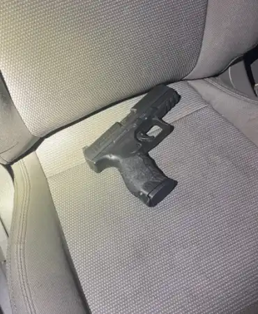 Recovered gun