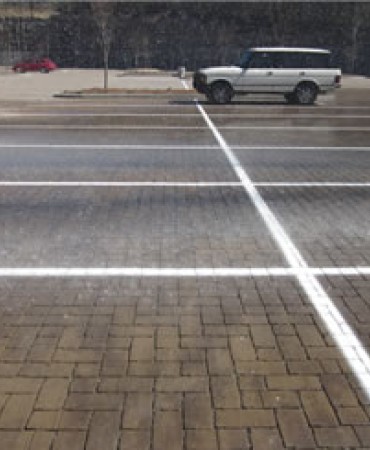 Permeable Pavement Properly Maintained