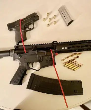 Recovered gun