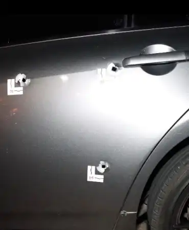 Victim's vehicle
