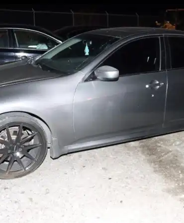 Victim's vehicle