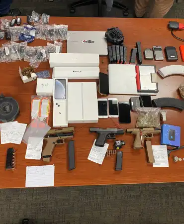 Recovered contraband